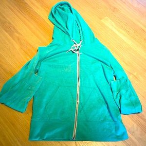 Volcom green comfy hoodie sweatshirt